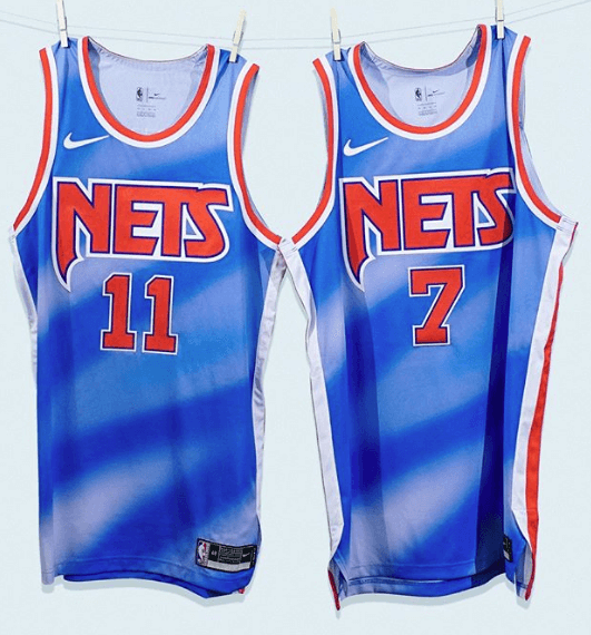 There is nothing more 90's than the Brooklyn Nets new alternate jerseys.