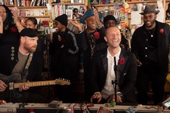 Flashback: Coldplay Behind The Tiny Desk