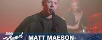Matt Maeson On TV!
