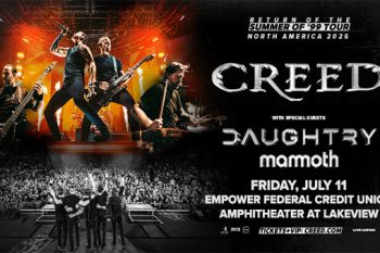 94.1 The Zone Welcomes: Creed - July 11th