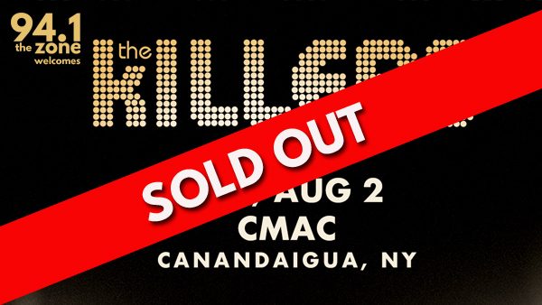 94.1 The Zone Welcomes: The Killers - August 2nd - SOLD OUT